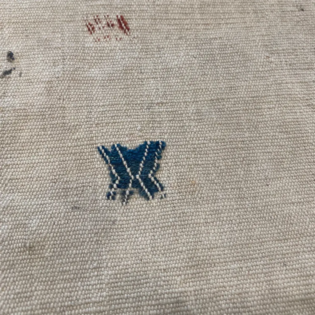 A cotton flat weave bag, Image 1++